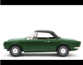 Fiat 124 Sport Spider AS (1438 cc.) 1968 Verde Laudoracing 1:18 Resinemodell (Türen, Motorhaube... nicht zu öffnen!)